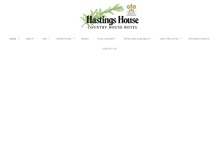 Tablet Screenshot of hastingshouse.com